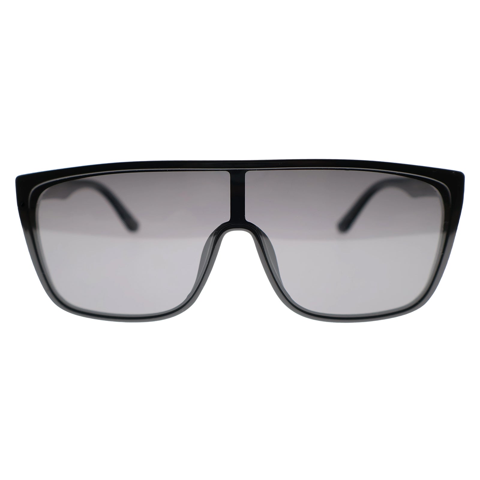 Bold Tortoise Oversized Shield Shades, Anti-Glare