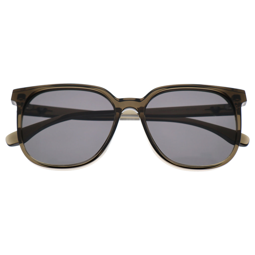 Tortoise Shell Square Sunglasses, UV400 Protection