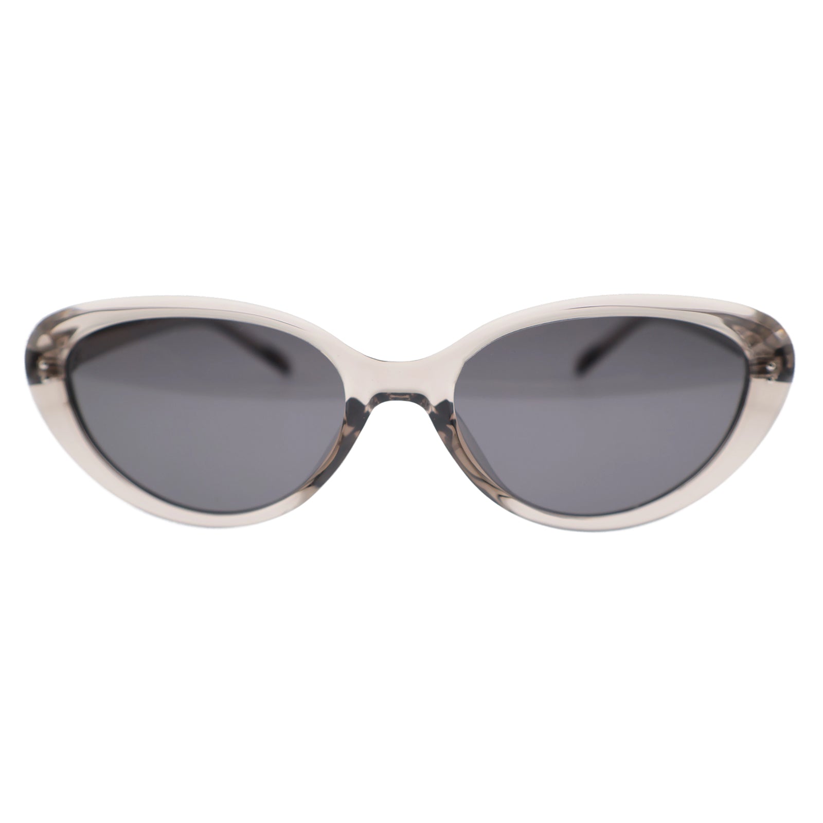 Women’s Slim Vintage Cat-Eye Shades, Grey Lenses