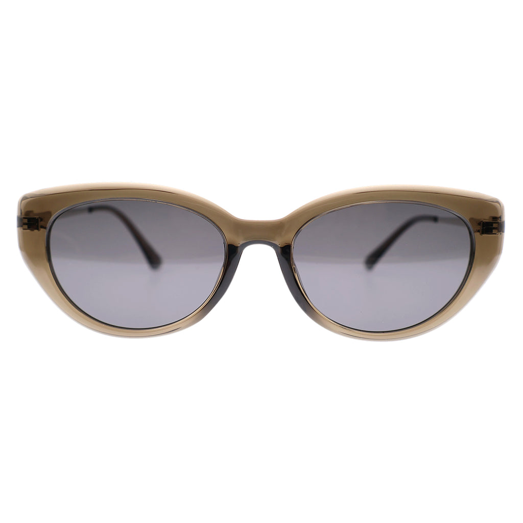 Women’s Ombre Frame Cat-Eye Shades, Blue-Pink Lens