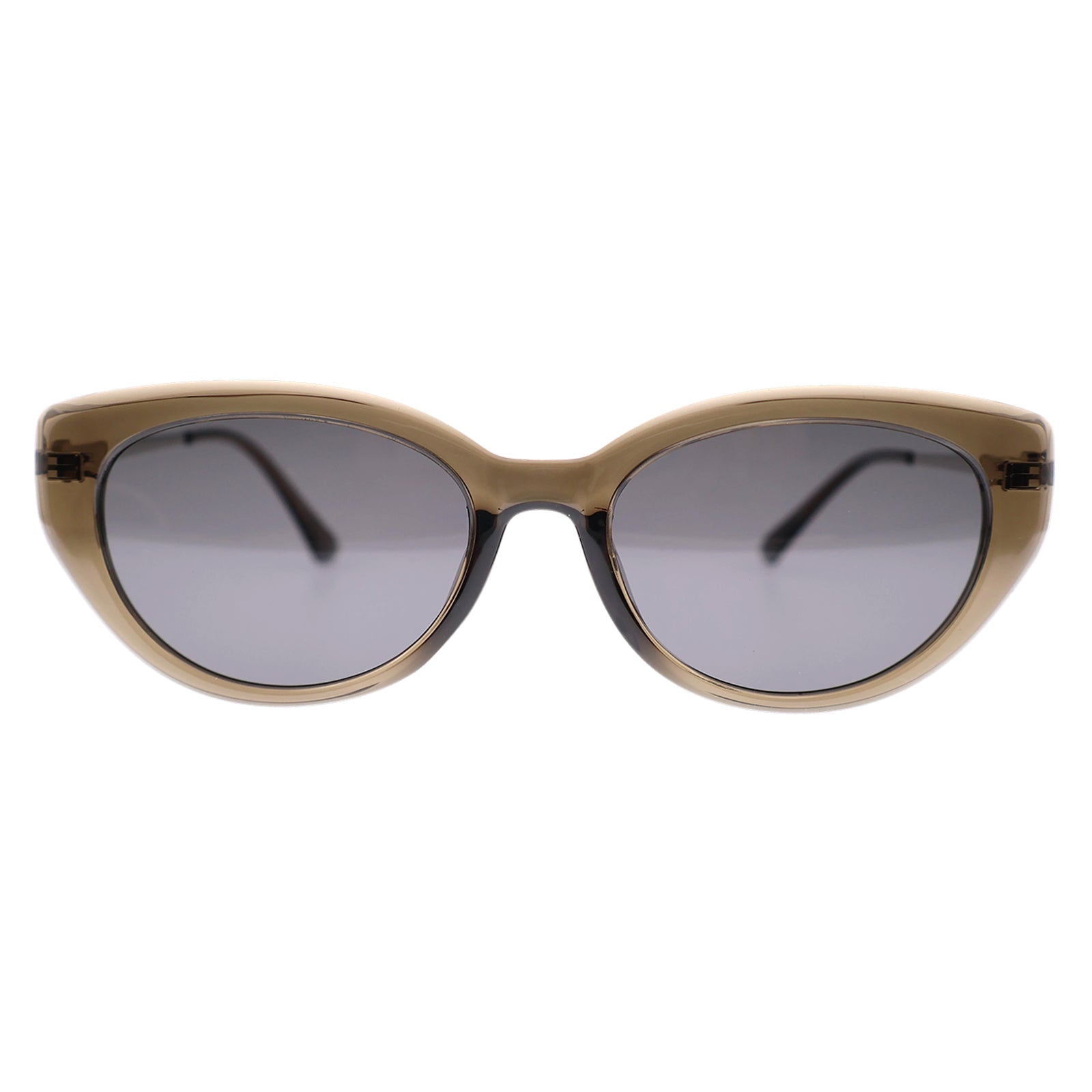 Women’s Ombre Frame Cat-Eye Shades, Blue-Pink Lens