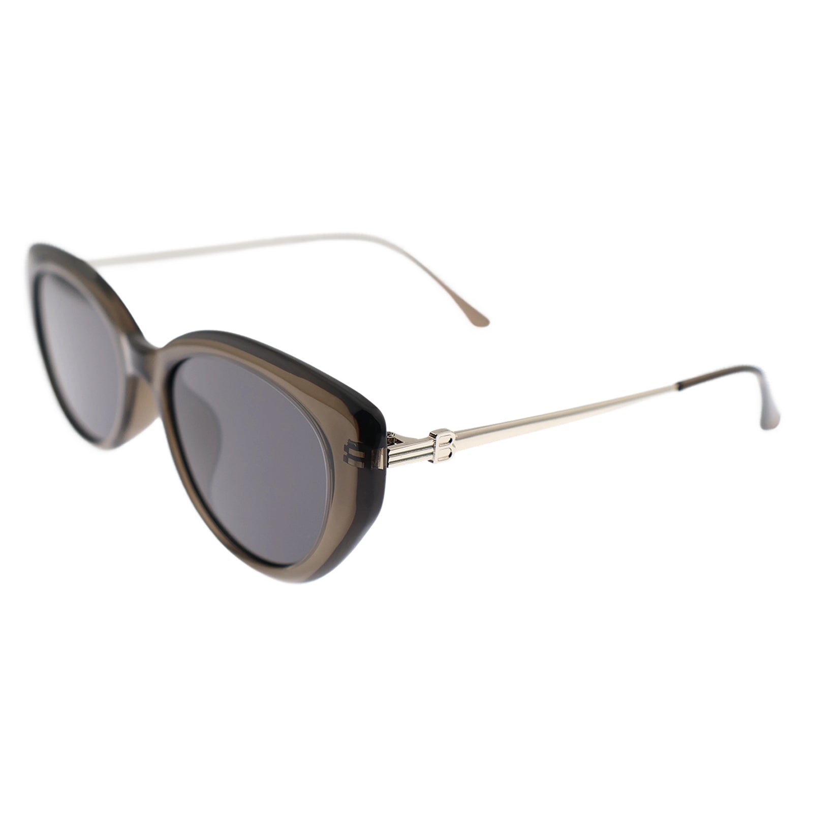 Women’s Ombre Frame Cat-Eye Shades, Blue-Pink Lens
