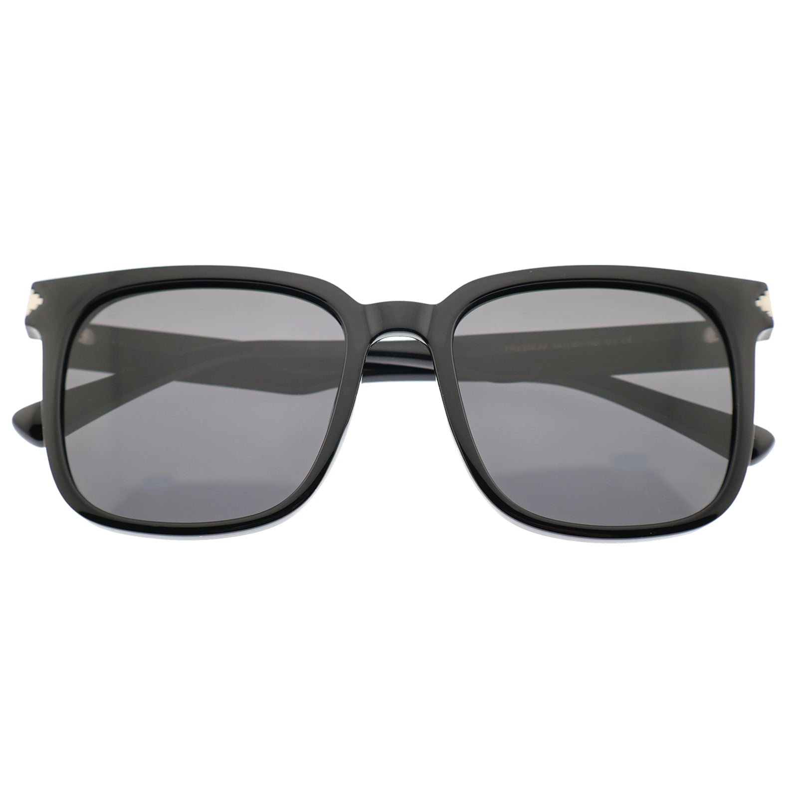 Classic Black Square Sunglasses, UV400 Protection