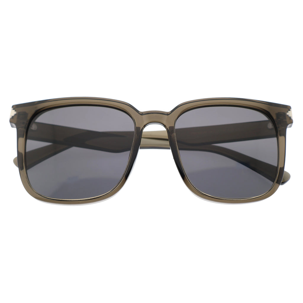 Classic Black Square Sunglasses, UV400 Protection