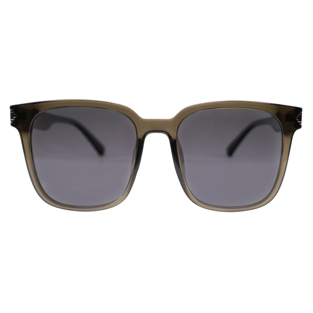 Classic Black Square Sunglasses, UV400 Protection