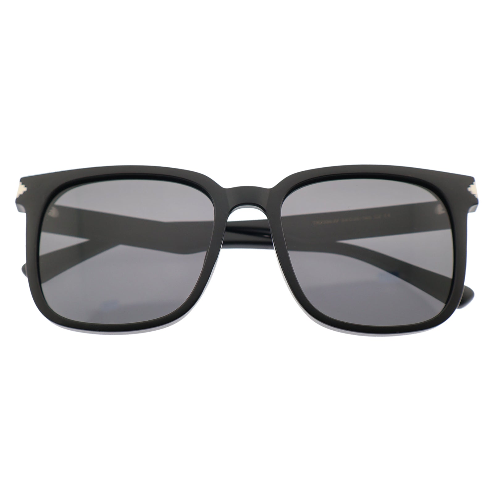 Classic Black Square Sunglasses, UV400 Protection