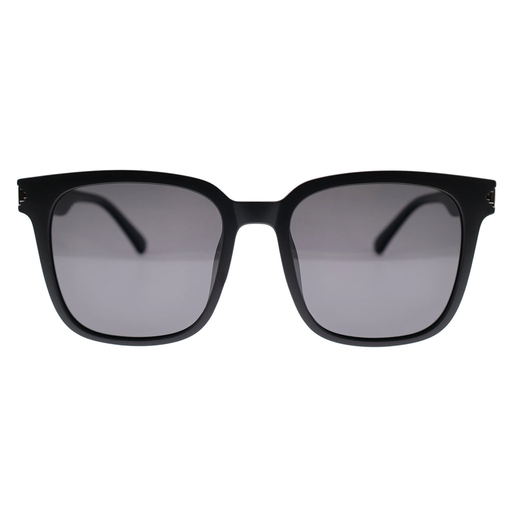 Classic Black Square Sunglasses, UV400 Protection