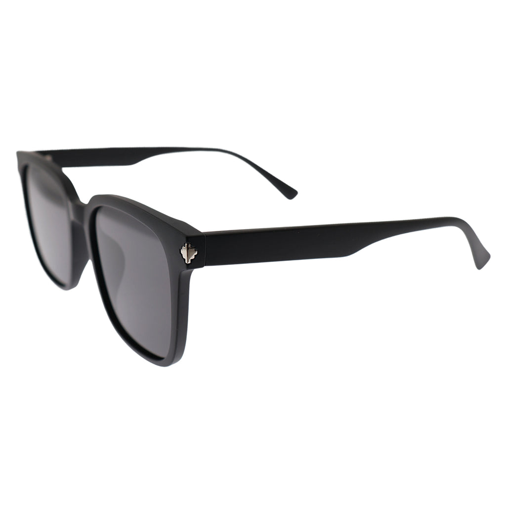 Classic Black Square Sunglasses, UV400 Protection