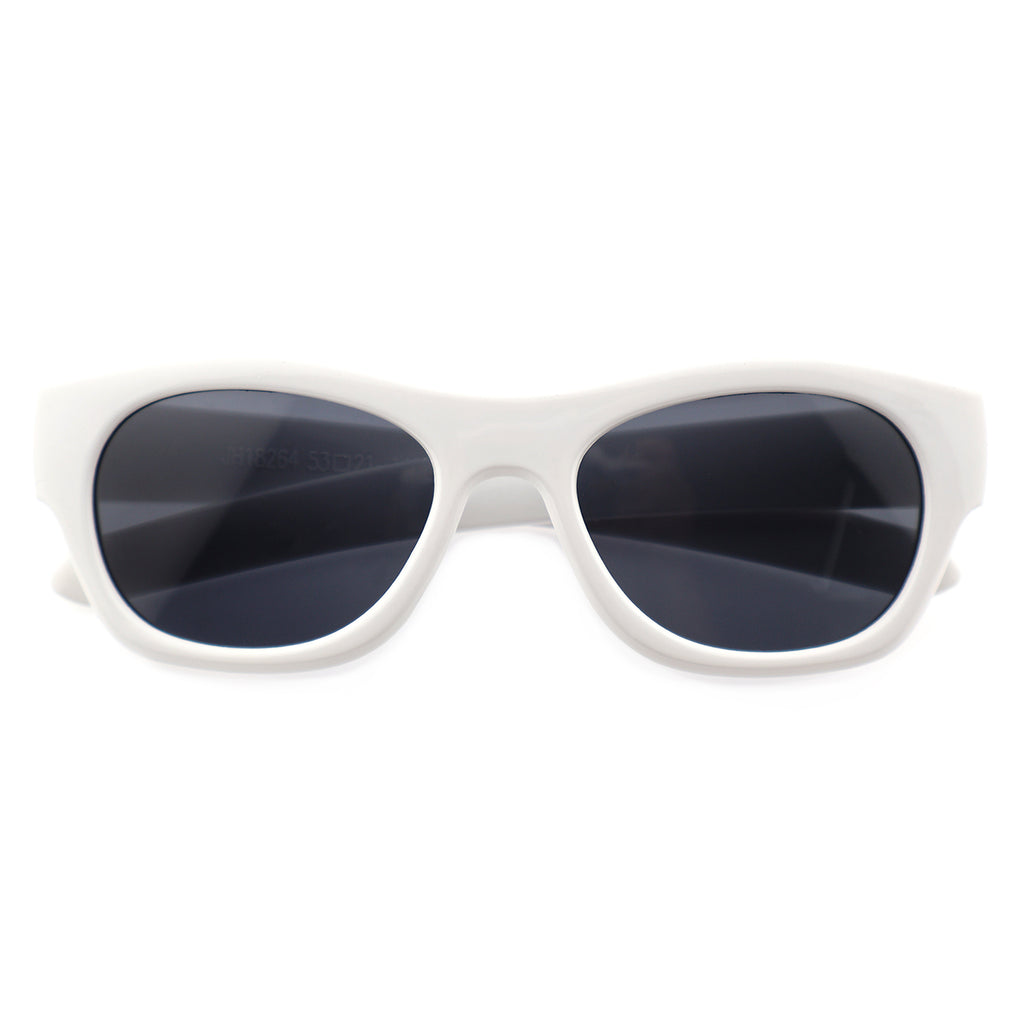 Chunky Glossy Black Acetate Sunglasses for Men & Women