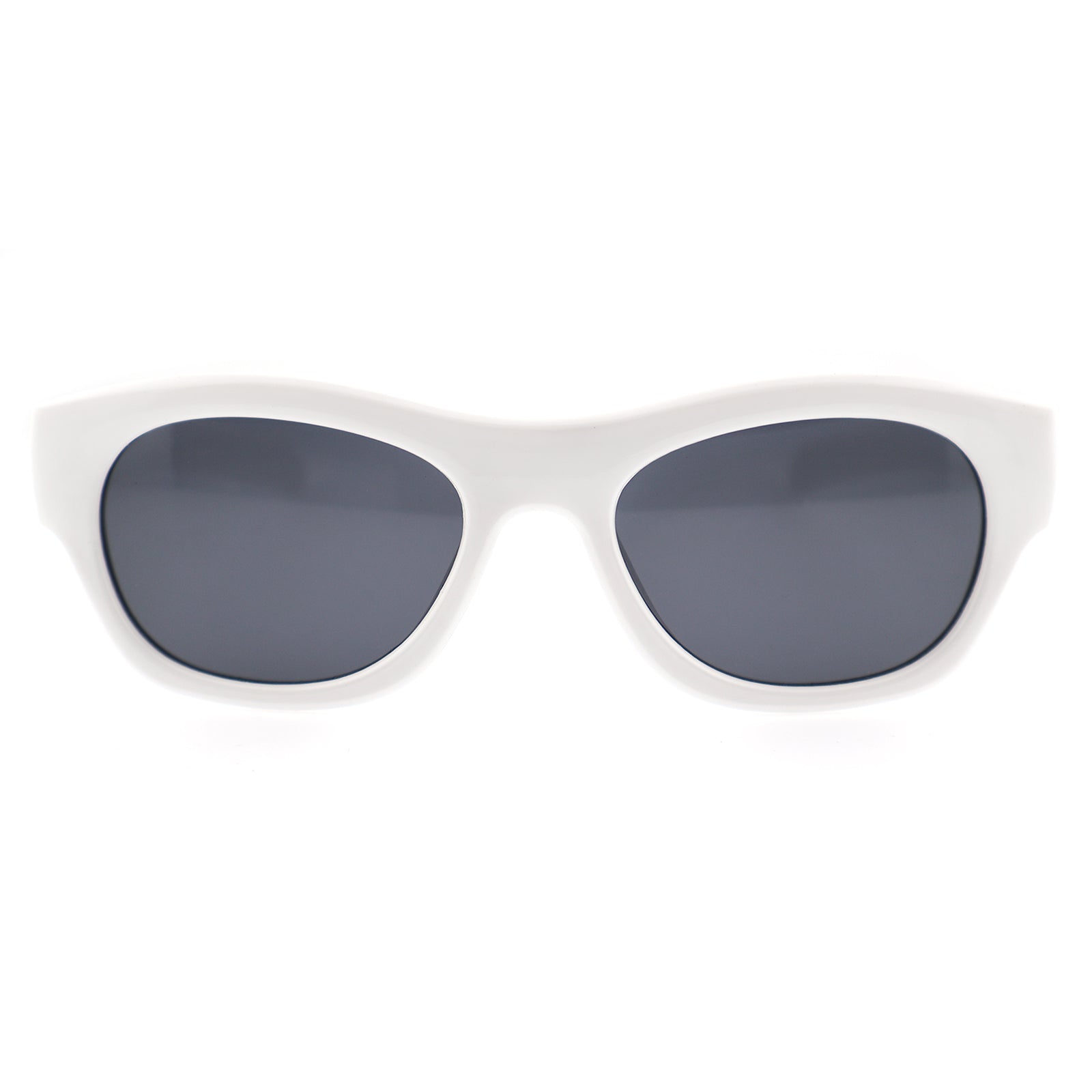Chunky Glossy Black Acetate Sunglasses for Men & Women