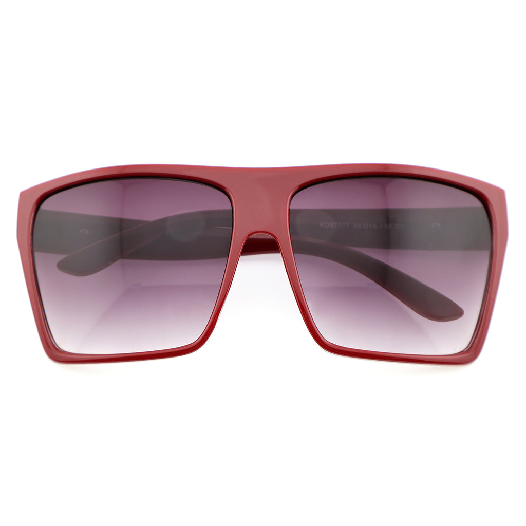 Modern Bold Square UV400 Sunglasses, Streetwear Style