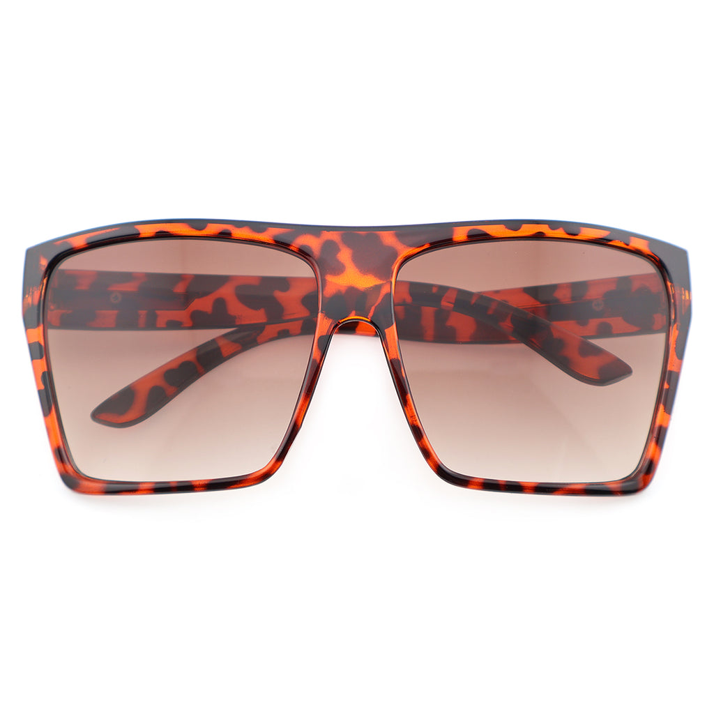 Modern Bold Square UV400 Sunglasses, Streetwear Style