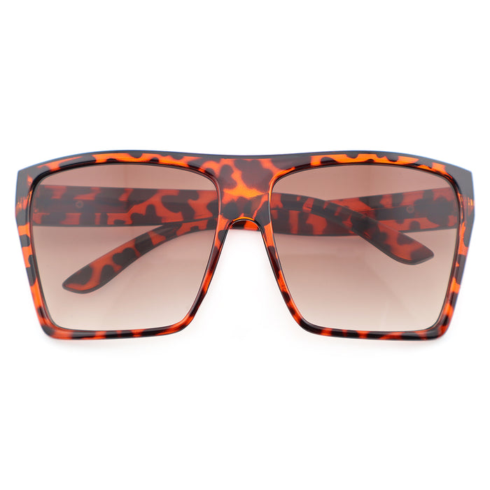 Modern Bold Square UV400 Sunglasses, Streetwear Style