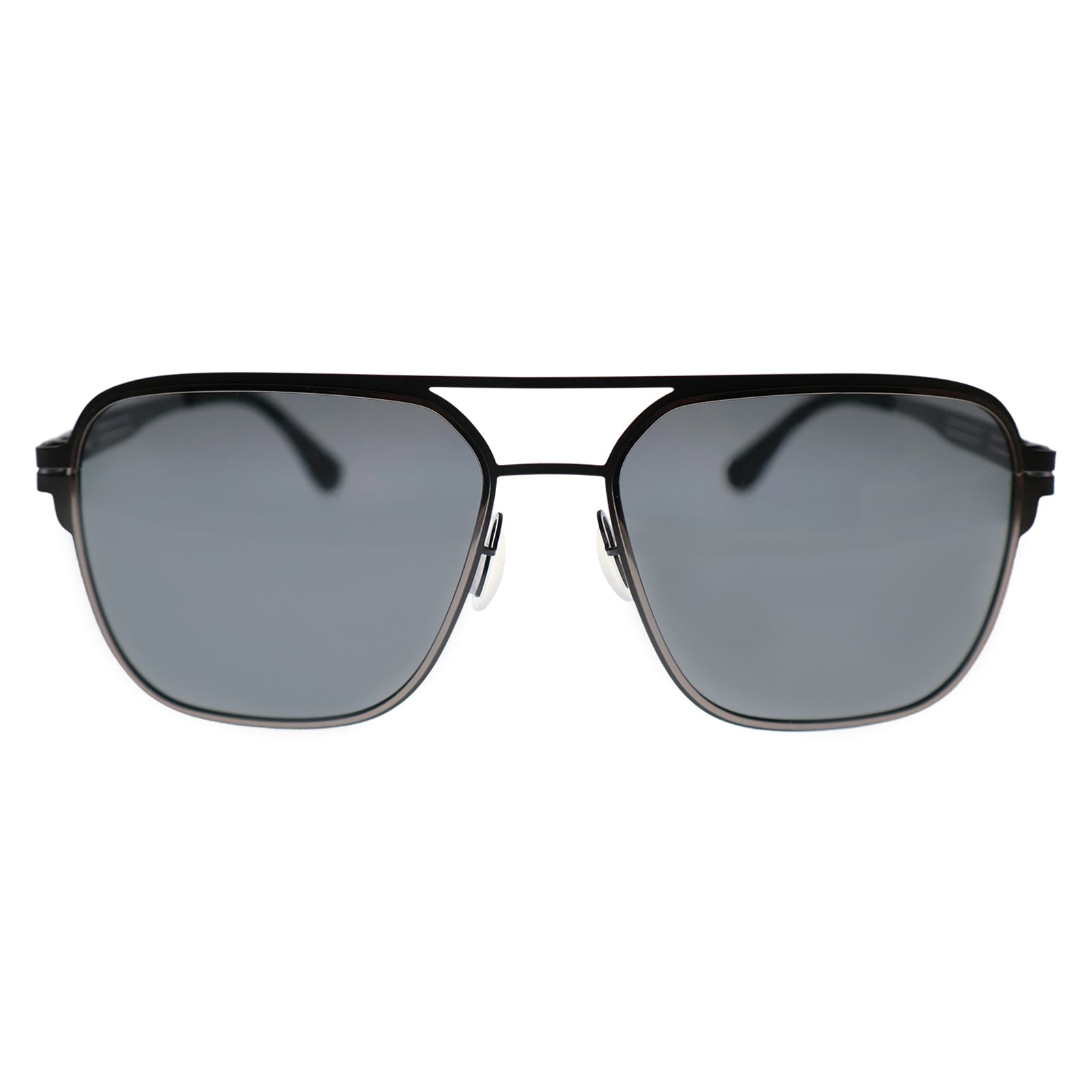 Black Aviator Polarized Sunglasses for Men, UV400 Protection