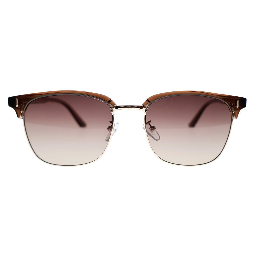 Black Browline Polarized Sunglasses, UV400 Protection