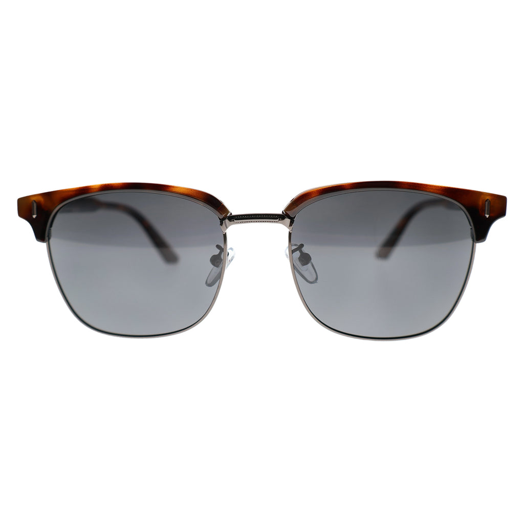 Black Browline Polarized Sunglasses, UV400 Protection