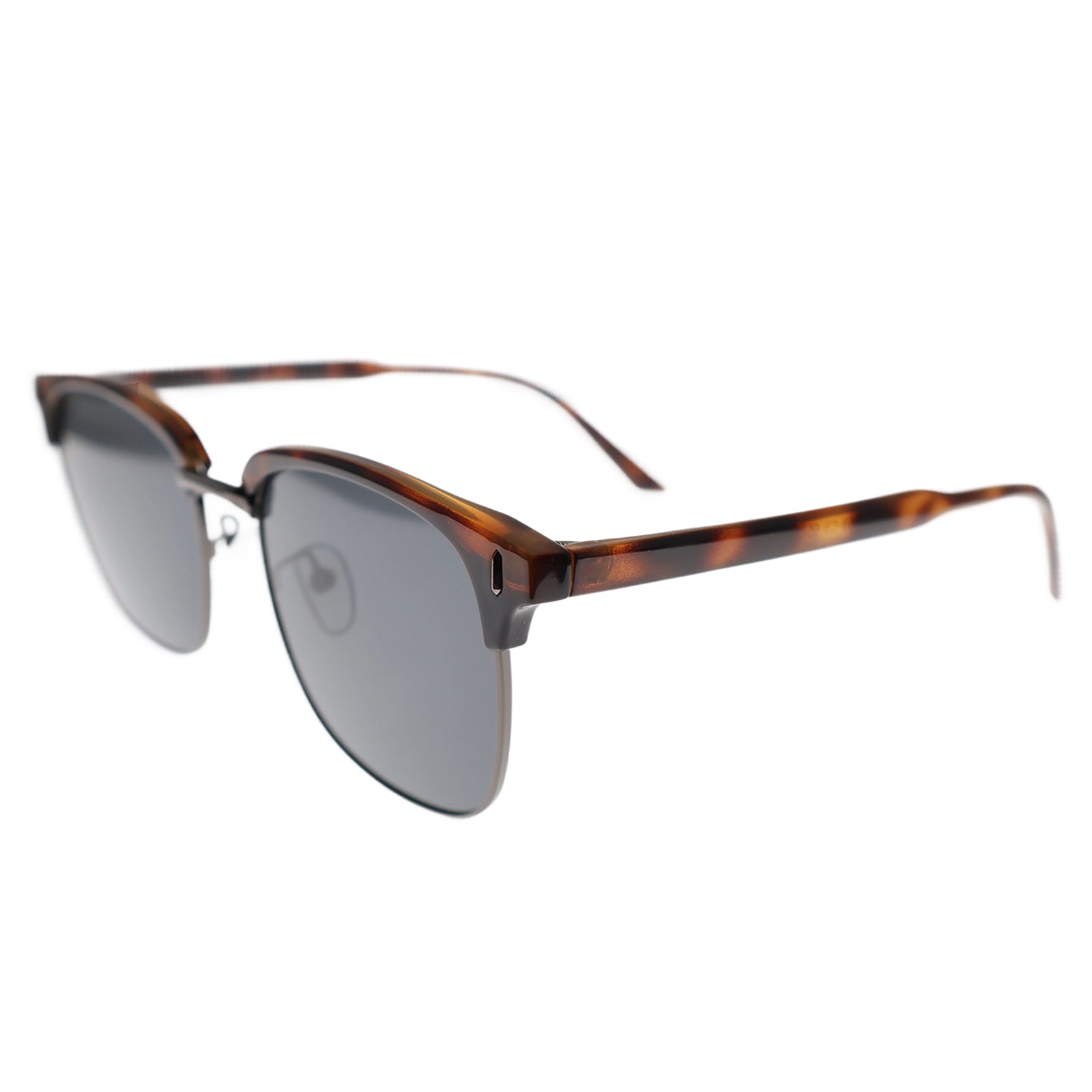 Black Browline Polarized Sunglasses, UV400 Protection