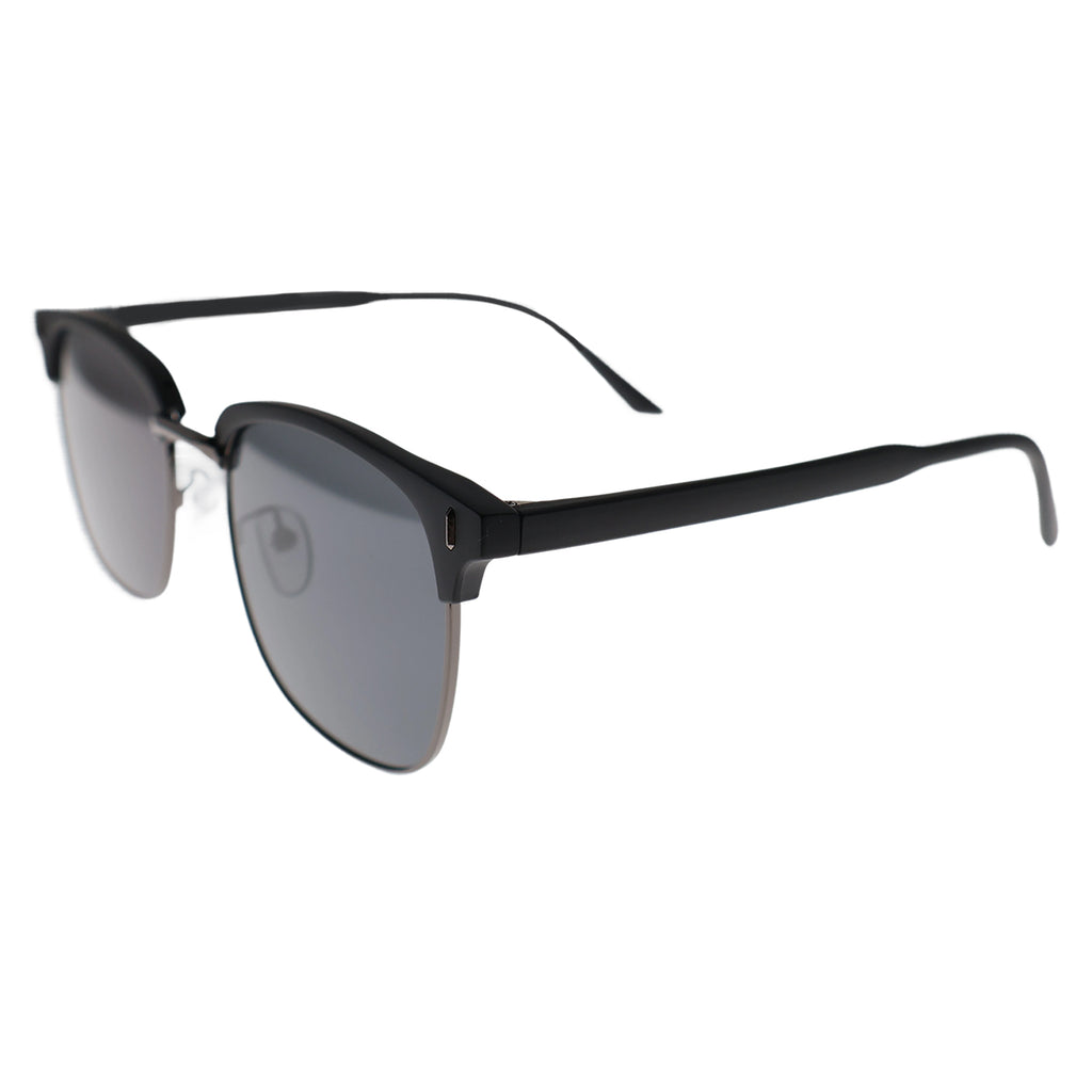 Black Browline Polarized Sunglasses, UV400 Protection