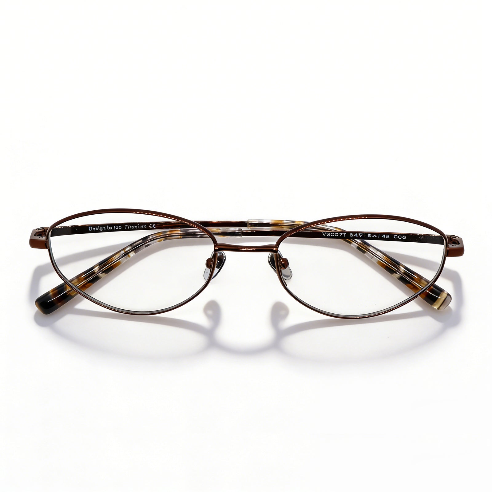 Women's Cat Eye Oval Full-Rim Metal Eyeglasses, Free Shipping on Orders Over $79