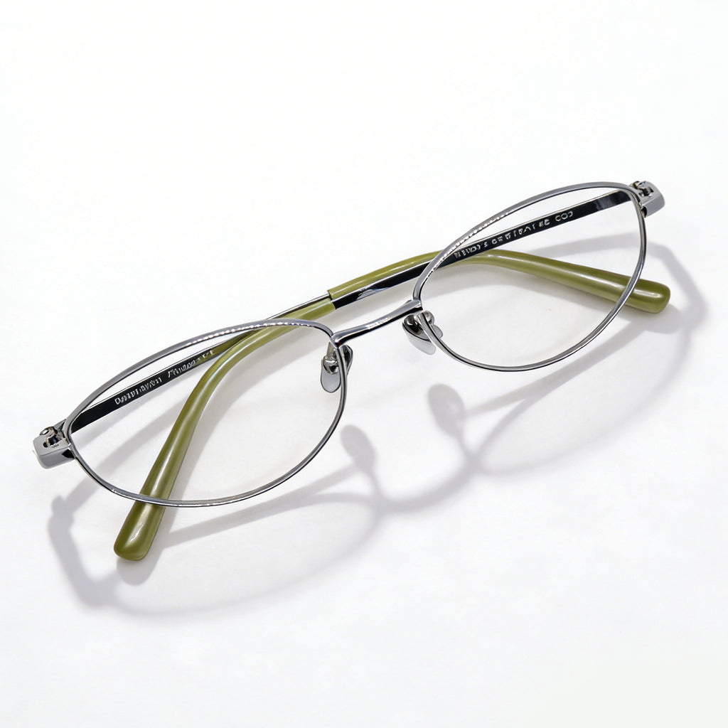 Women's Cat Eye Oval Full-Rim Metal Eyeglasses, Free Shipping on Orders Over $79