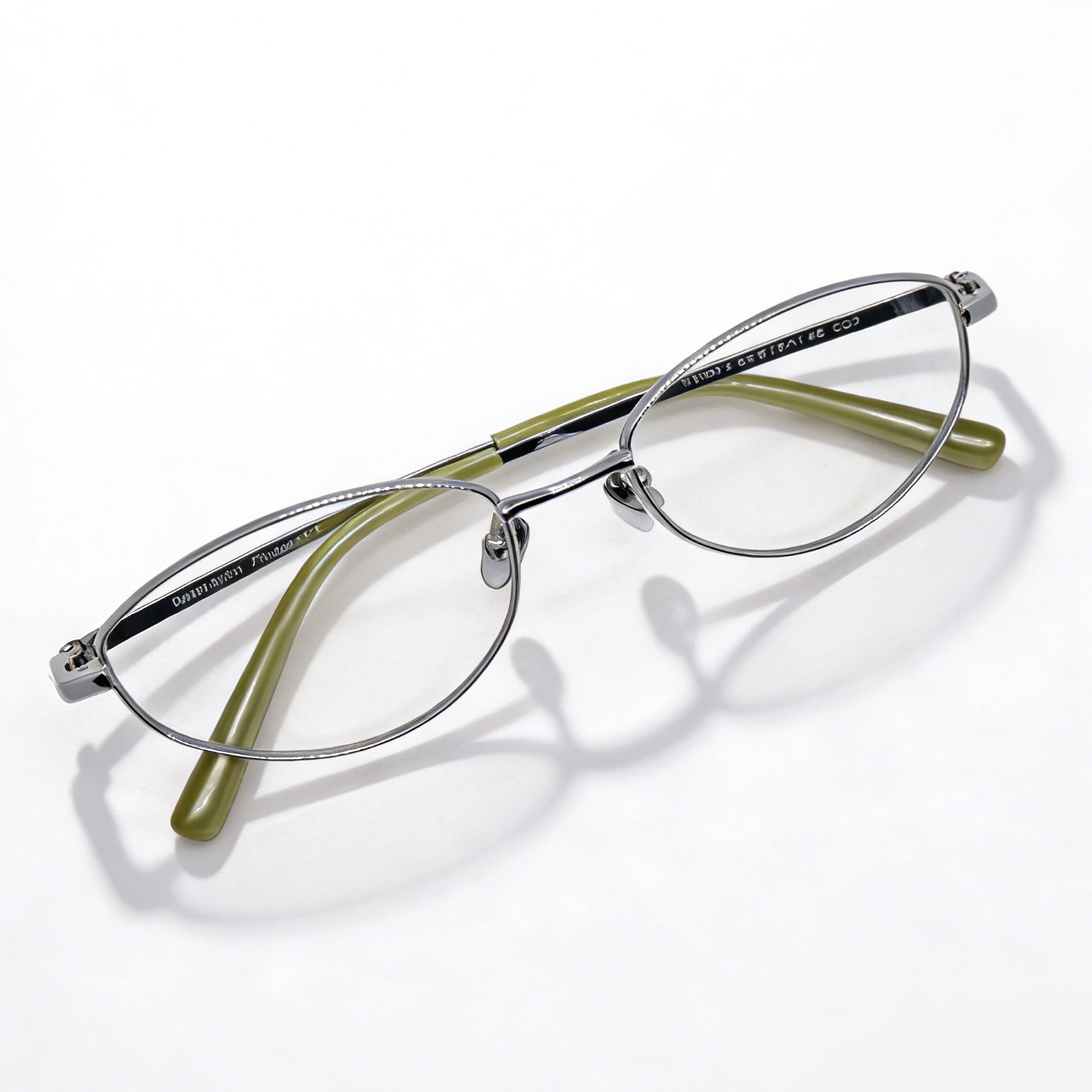 Women's Cat Eye Oval Full-Rim Metal Eyeglasses, Free Shipping on Orders Over $79