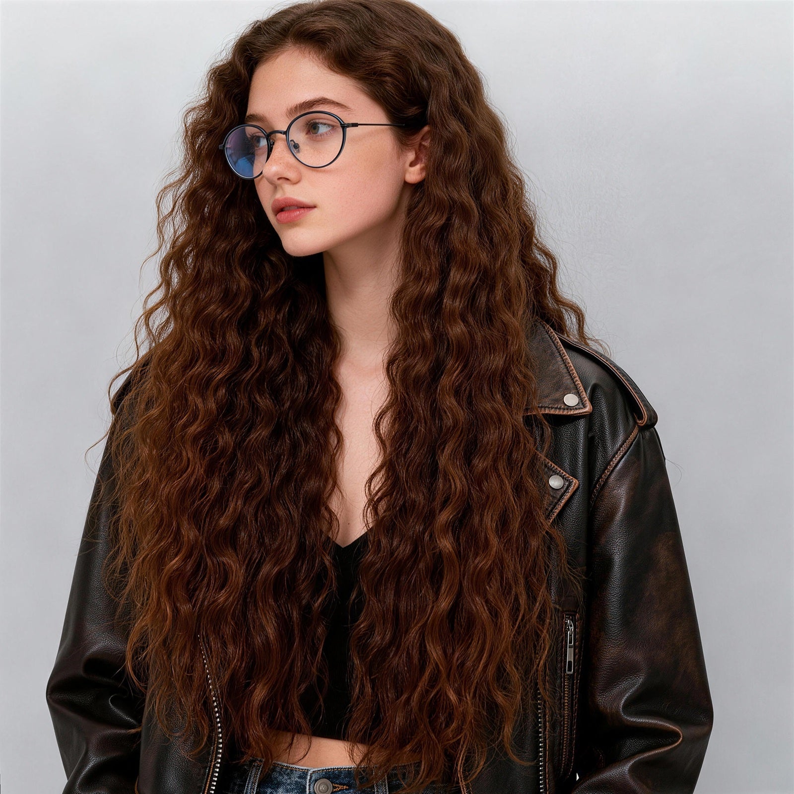 Acetate & Metal Round Eyewear