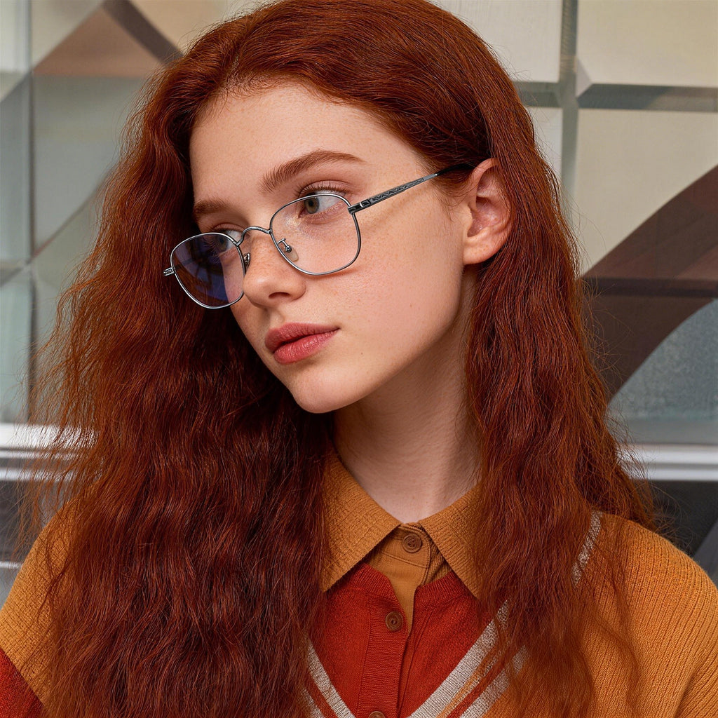 Matte Black Ultra-Light Eyeglasses