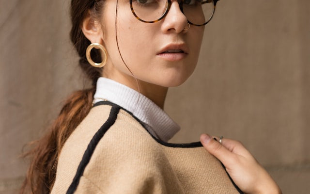 Cat-eye glasses that feel modern, not costume